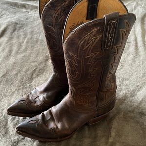 Womens Vintage Lucchese Cowboy Boots